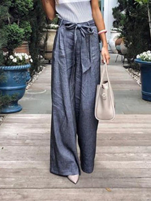 Loose Casual Trousers Wide-Leg Pants
